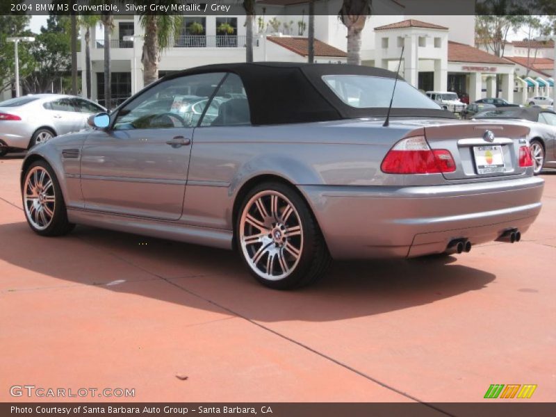 Silver Grey Metallic / Grey 2004 BMW M3 Convertible