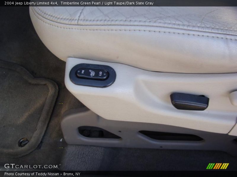 Timberline Green Pearl / Light Taupe/Dark Slate Gray 2004 Jeep Liberty Limited 4x4