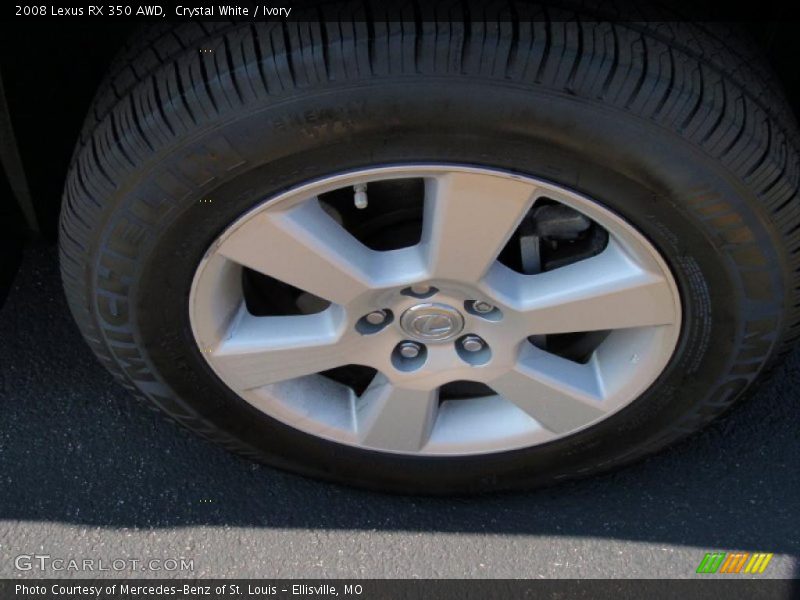 Crystal White / Ivory 2008 Lexus RX 350 AWD