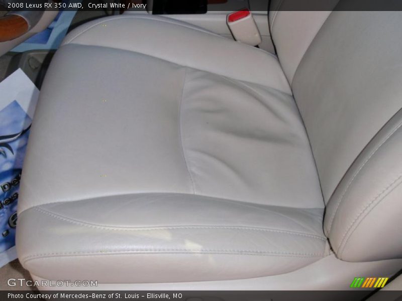 Crystal White / Ivory 2008 Lexus RX 350 AWD