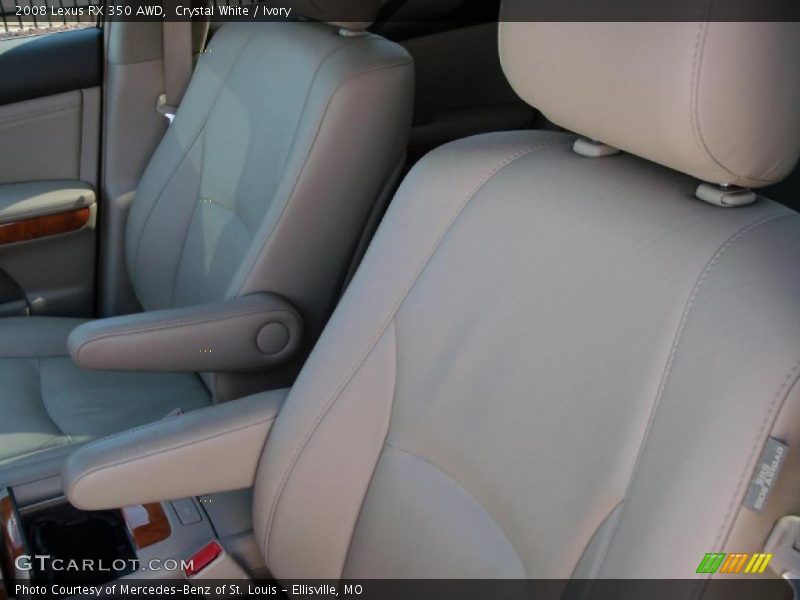 Crystal White / Ivory 2008 Lexus RX 350 AWD