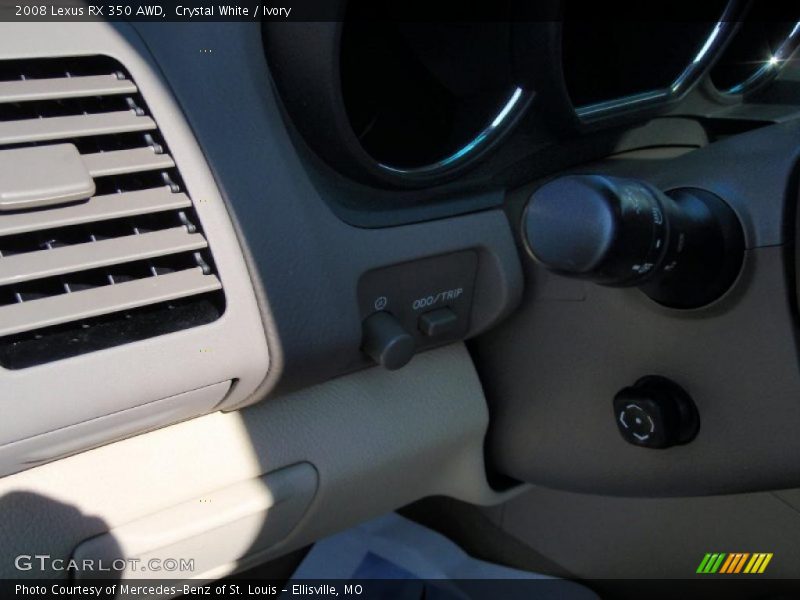 Crystal White / Ivory 2008 Lexus RX 350 AWD
