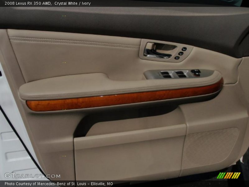 Crystal White / Ivory 2008 Lexus RX 350 AWD