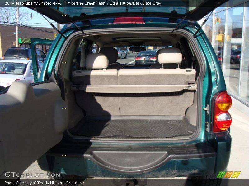 Timberline Green Pearl / Light Taupe/Dark Slate Gray 2004 Jeep Liberty Limited 4x4