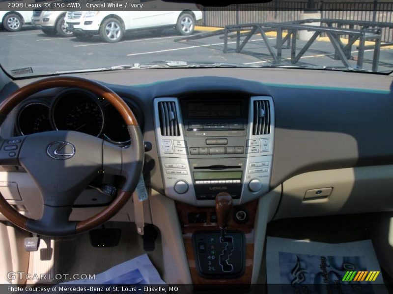 Crystal White / Ivory 2008 Lexus RX 350 AWD