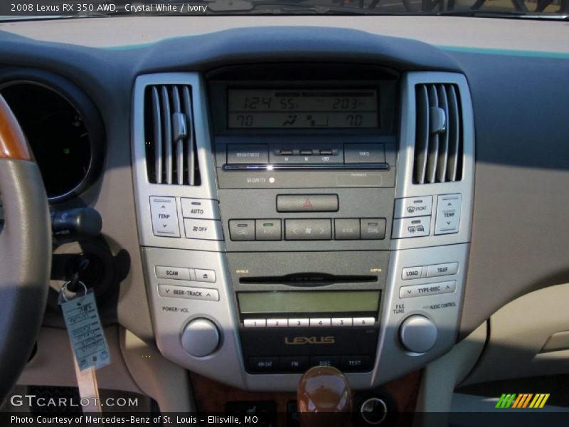 Crystal White / Ivory 2008 Lexus RX 350 AWD