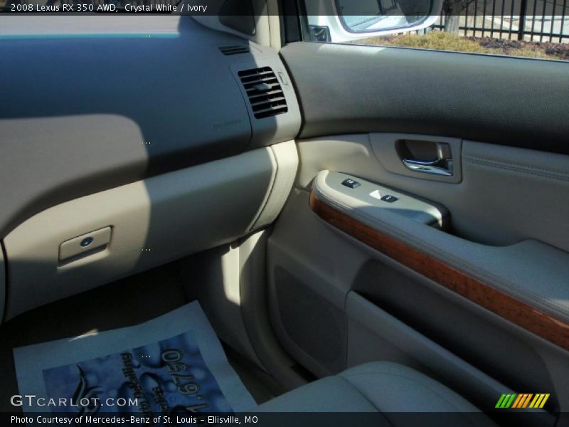 Crystal White / Ivory 2008 Lexus RX 350 AWD