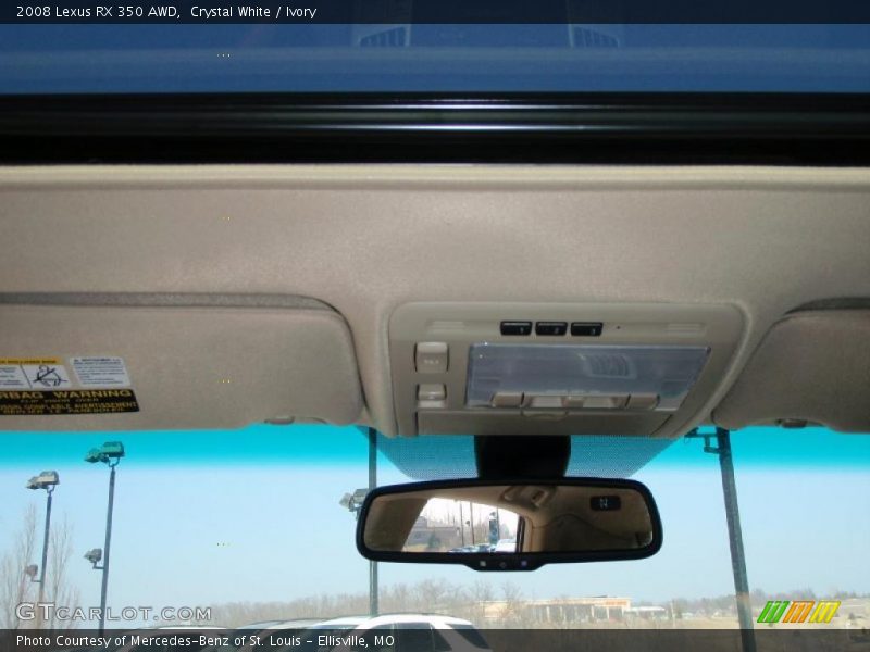 Crystal White / Ivory 2008 Lexus RX 350 AWD