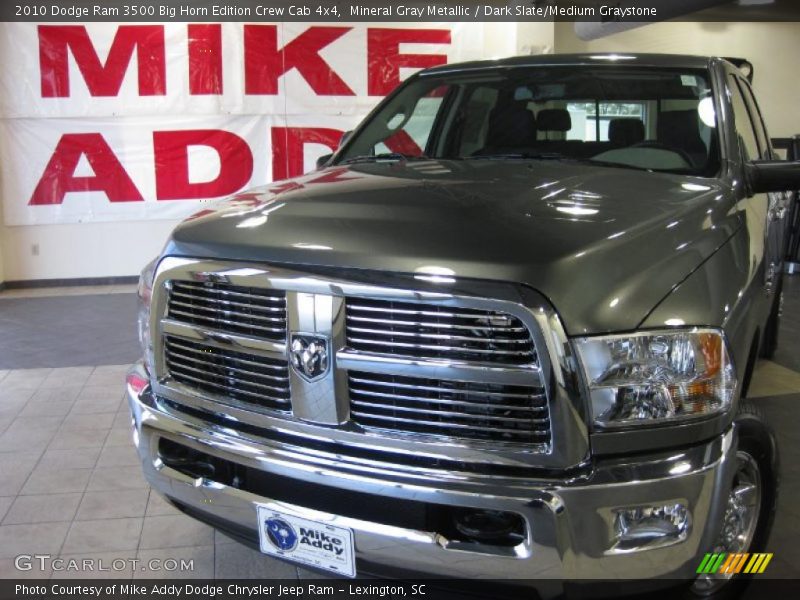 Mineral Gray Metallic / Dark Slate/Medium Graystone 2010 Dodge Ram 3500 Big Horn Edition Crew Cab 4x4
