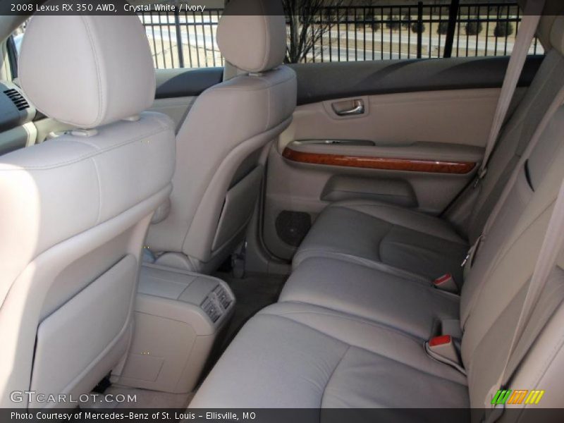 Crystal White / Ivory 2008 Lexus RX 350 AWD