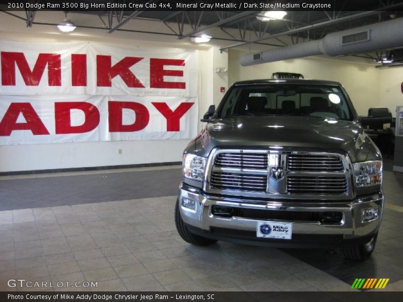 Mineral Gray Metallic / Dark Slate/Medium Graystone 2010 Dodge Ram 3500 Big Horn Edition Crew Cab 4x4