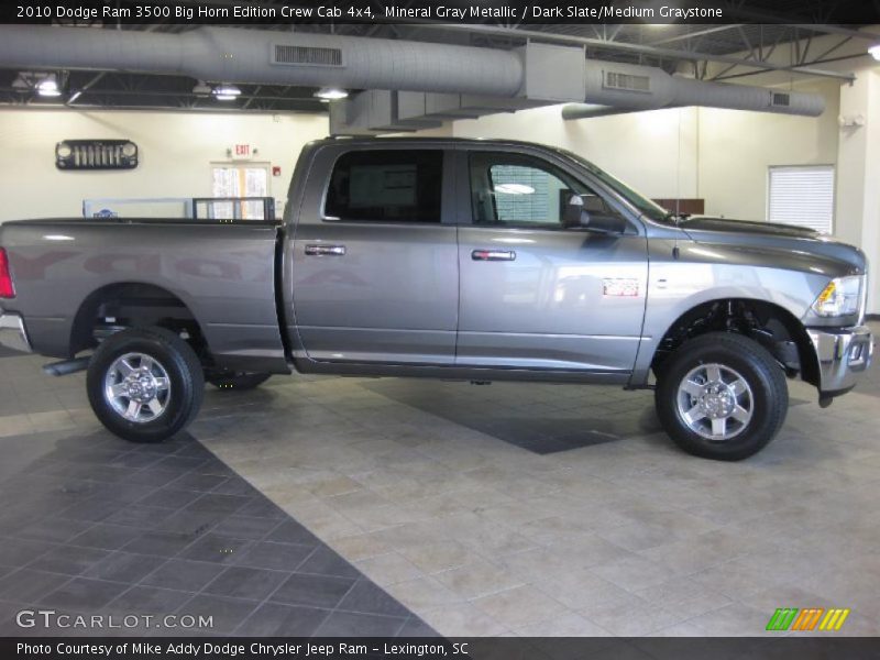 Mineral Gray Metallic / Dark Slate/Medium Graystone 2010 Dodge Ram 3500 Big Horn Edition Crew Cab 4x4