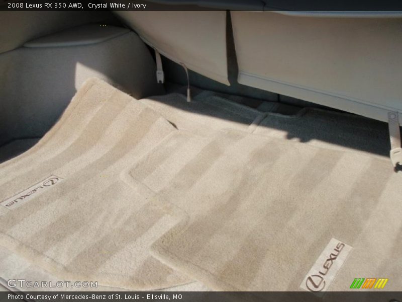 Crystal White / Ivory 2008 Lexus RX 350 AWD