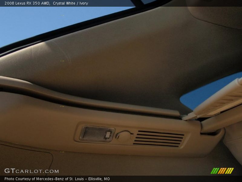 Crystal White / Ivory 2008 Lexus RX 350 AWD