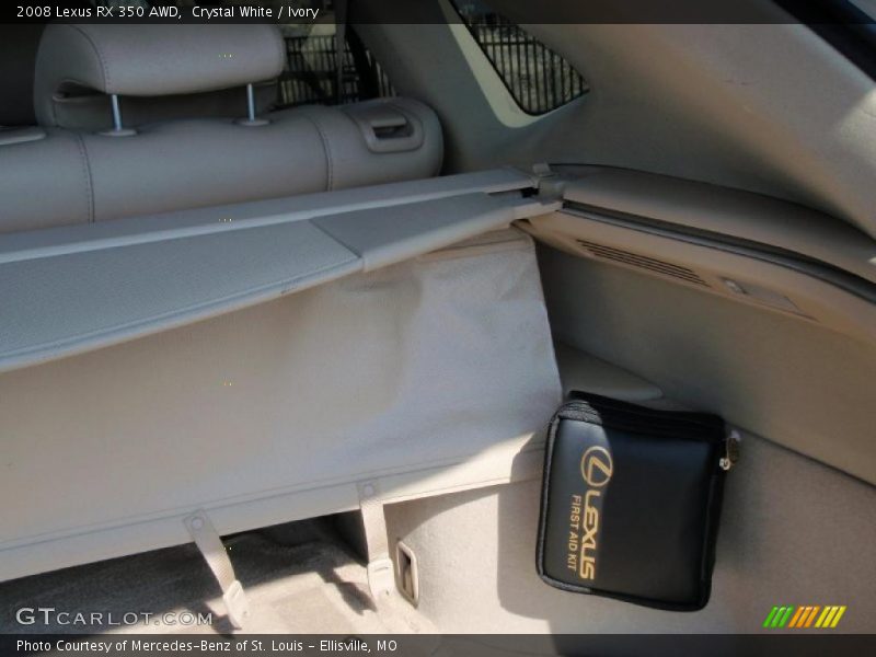 Crystal White / Ivory 2008 Lexus RX 350 AWD