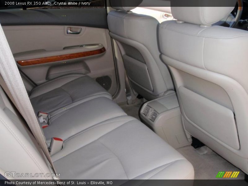 Crystal White / Ivory 2008 Lexus RX 350 AWD
