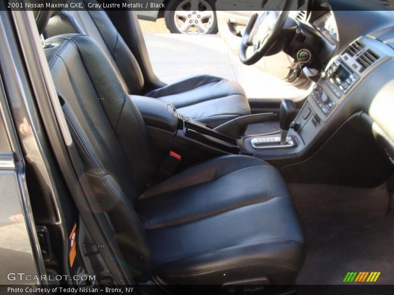 Gray Lustre Metallic / Black 2001 Nissan Maxima GXE