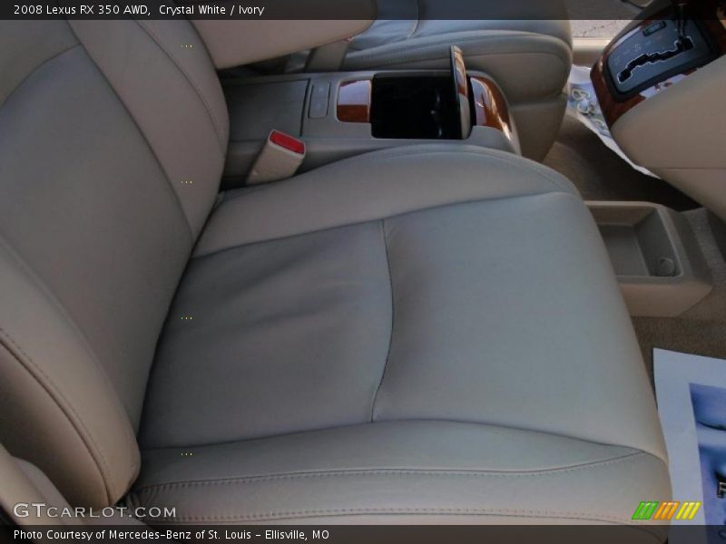 Crystal White / Ivory 2008 Lexus RX 350 AWD