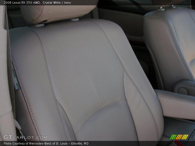 Crystal White / Ivory 2008 Lexus RX 350 AWD
