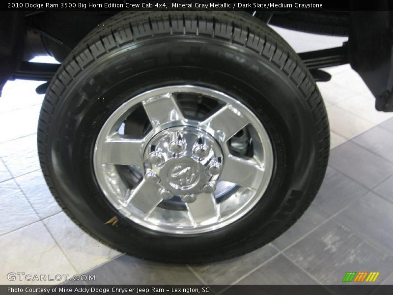 Mineral Gray Metallic / Dark Slate/Medium Graystone 2010 Dodge Ram 3500 Big Horn Edition Crew Cab 4x4