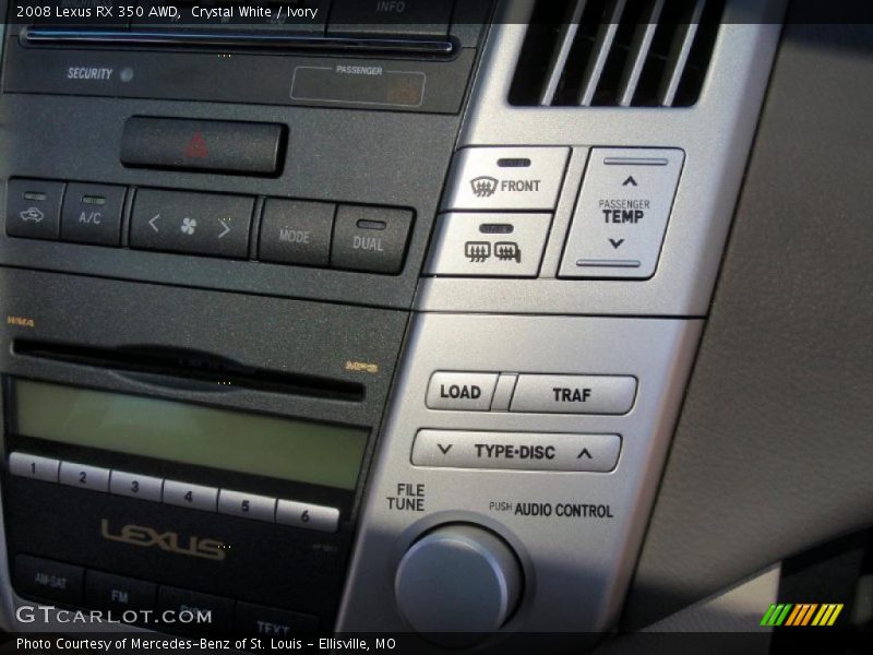 Crystal White / Ivory 2008 Lexus RX 350 AWD