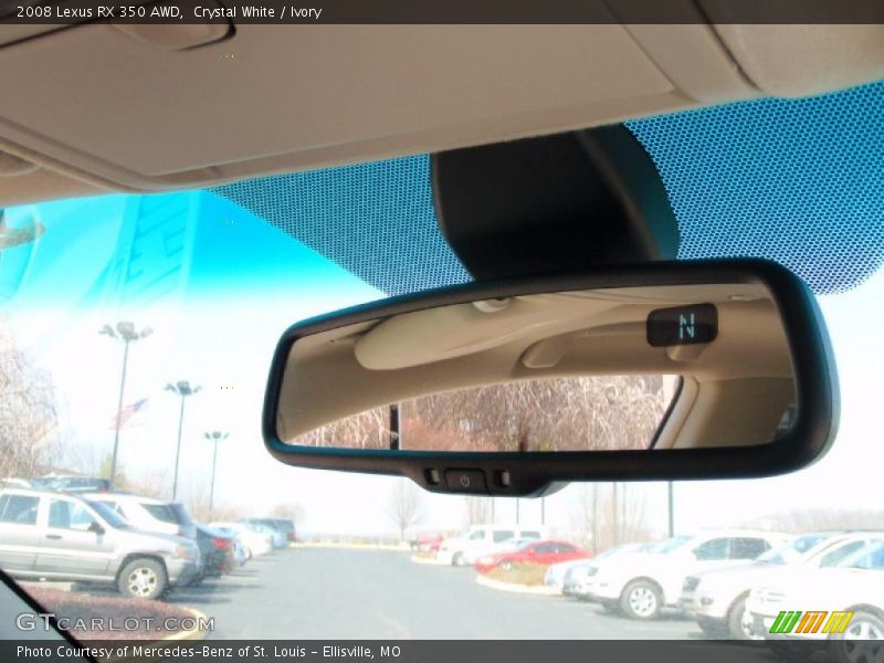 Crystal White / Ivory 2008 Lexus RX 350 AWD