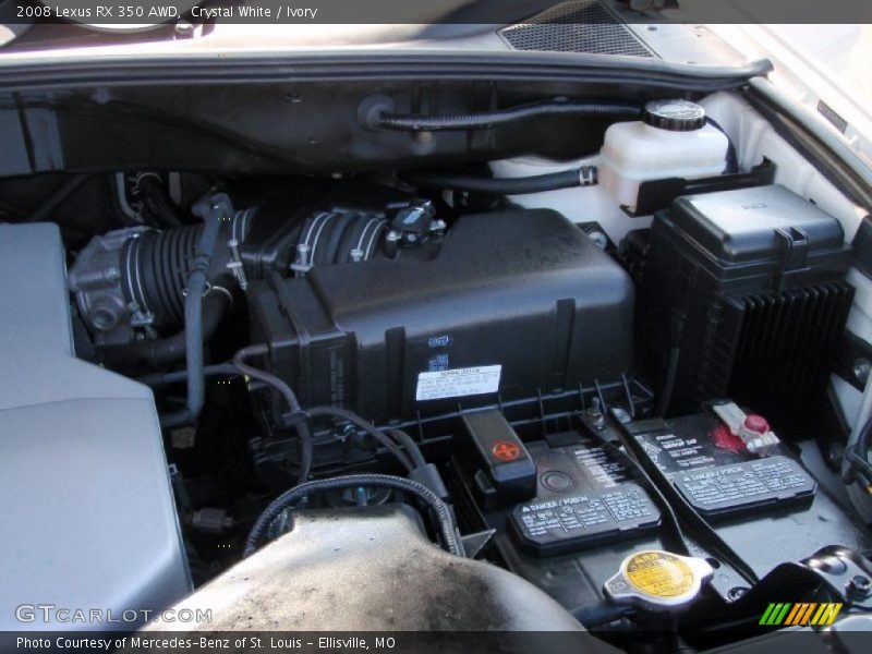 Crystal White / Ivory 2008 Lexus RX 350 AWD