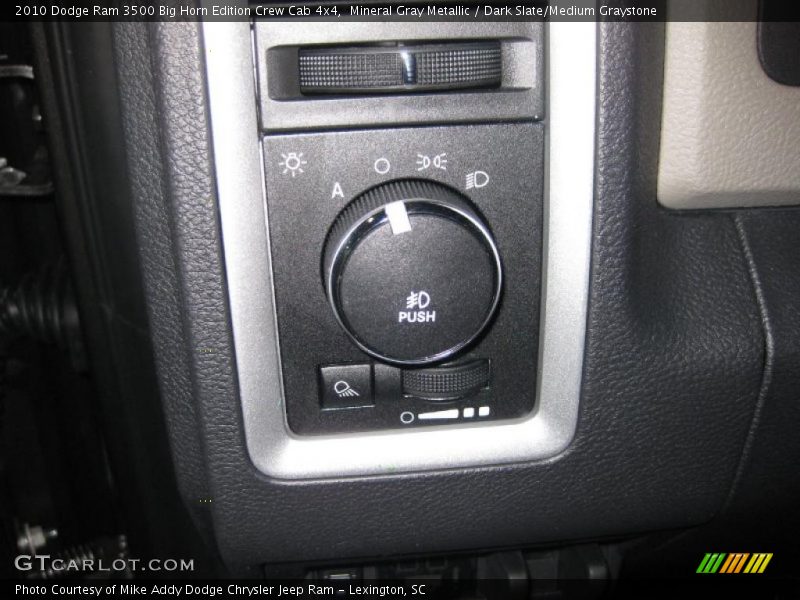 Mineral Gray Metallic / Dark Slate/Medium Graystone 2010 Dodge Ram 3500 Big Horn Edition Crew Cab 4x4