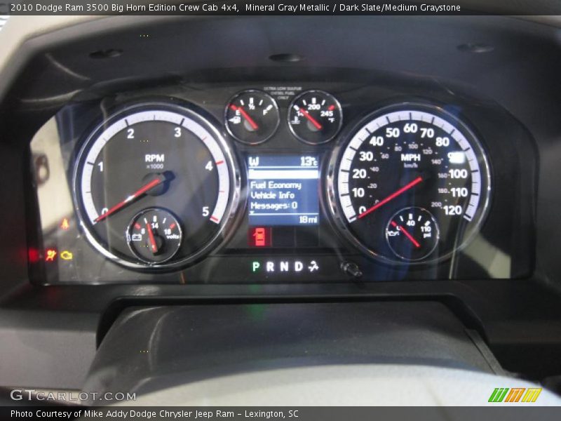 Mineral Gray Metallic / Dark Slate/Medium Graystone 2010 Dodge Ram 3500 Big Horn Edition Crew Cab 4x4