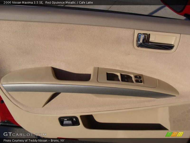 Red Opulence Metallic / Cafe Latte 2006 Nissan Maxima 3.5 SE