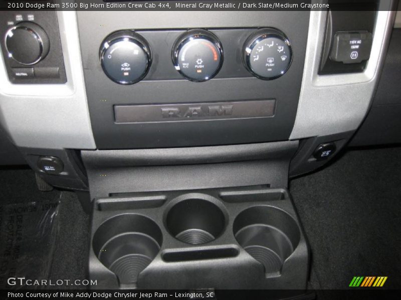 Mineral Gray Metallic / Dark Slate/Medium Graystone 2010 Dodge Ram 3500 Big Horn Edition Crew Cab 4x4