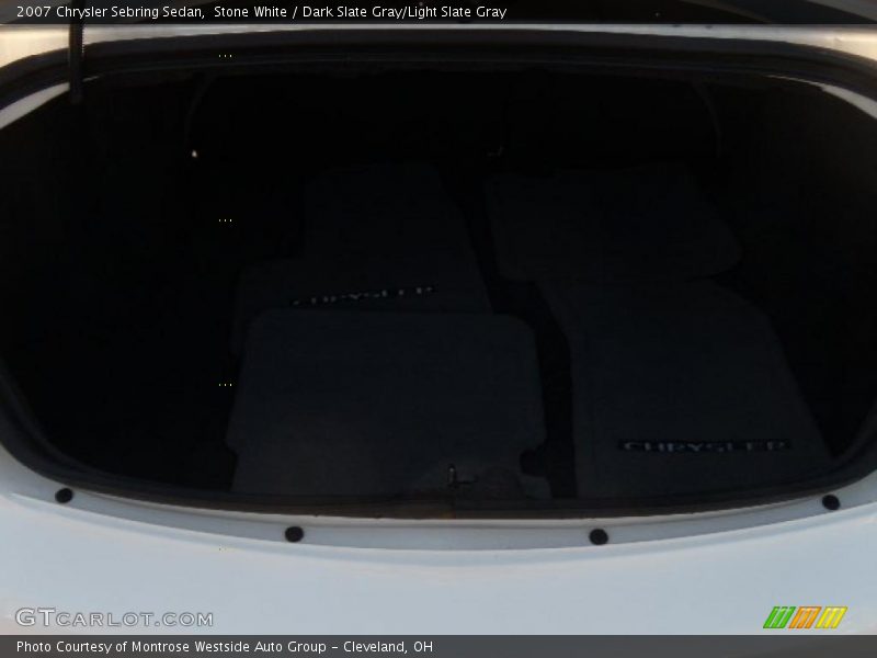 Stone White / Dark Slate Gray/Light Slate Gray 2007 Chrysler Sebring Sedan
