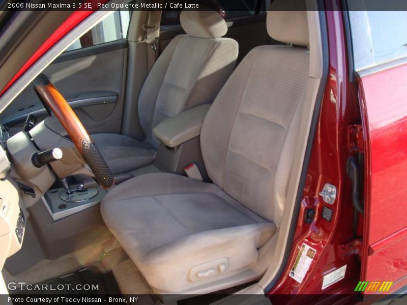 Red Opulence Metallic / Cafe Latte 2006 Nissan Maxima 3.5 SE