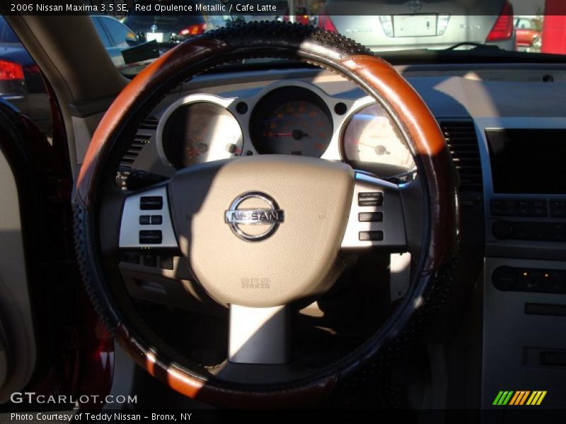 Red Opulence Metallic / Cafe Latte 2006 Nissan Maxima 3.5 SE