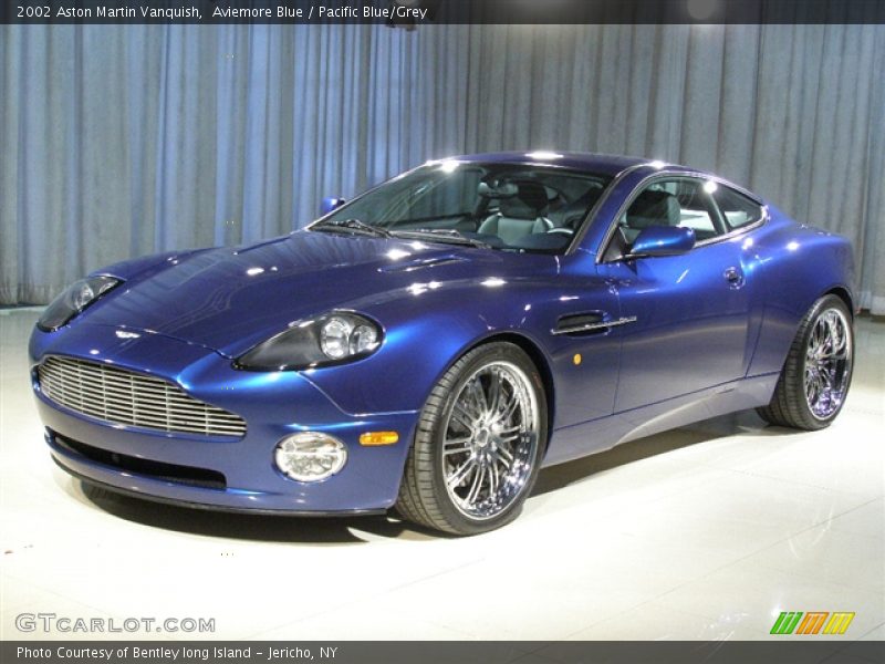 Aviemore Blue / Pacific Blue/Grey 2002 Aston Martin Vanquish