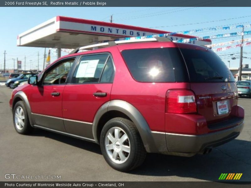 Redfire Metallic / Pebble Beige 2006 Ford Freestyle SE