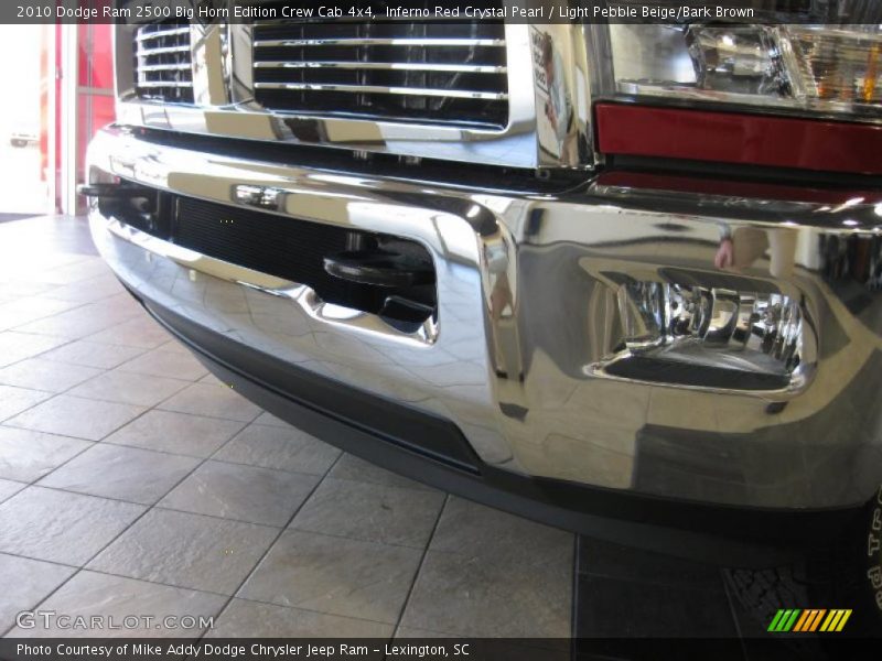 Inferno Red Crystal Pearl / Light Pebble Beige/Bark Brown 2010 Dodge Ram 2500 Big Horn Edition Crew Cab 4x4