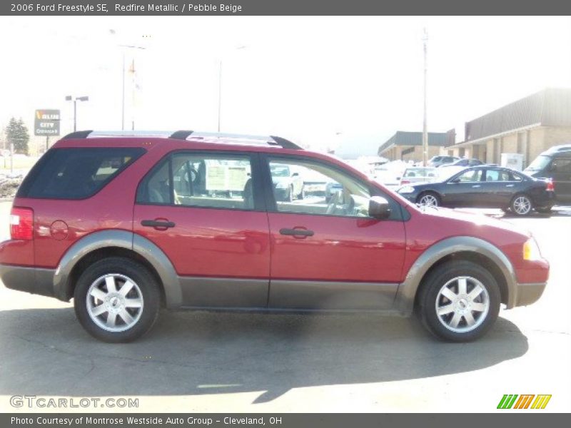 Redfire Metallic / Pebble Beige 2006 Ford Freestyle SE
