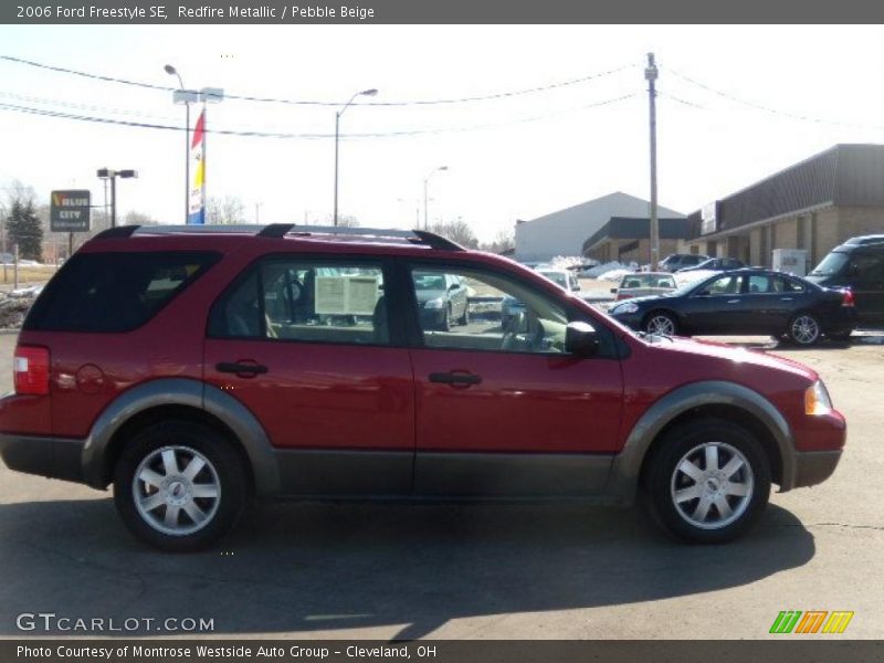Redfire Metallic / Pebble Beige 2006 Ford Freestyle SE