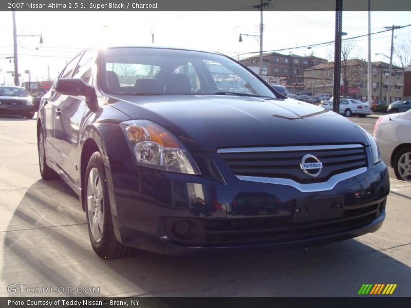 Super Black / Charcoal 2007 Nissan Altima 2.5 S
