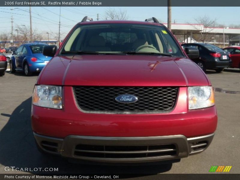 Redfire Metallic / Pebble Beige 2006 Ford Freestyle SE