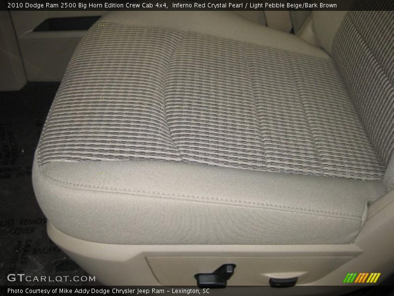 Inferno Red Crystal Pearl / Light Pebble Beige/Bark Brown 2010 Dodge Ram 2500 Big Horn Edition Crew Cab 4x4