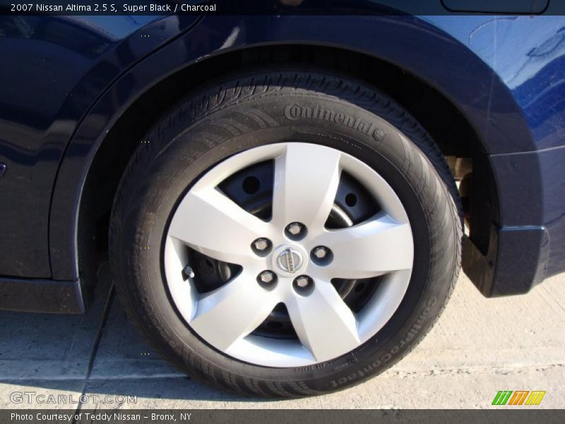 Super Black / Charcoal 2007 Nissan Altima 2.5 S