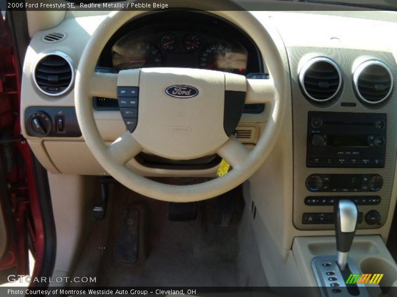 Redfire Metallic / Pebble Beige 2006 Ford Freestyle SE