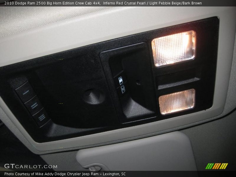Inferno Red Crystal Pearl / Light Pebble Beige/Bark Brown 2010 Dodge Ram 2500 Big Horn Edition Crew Cab 4x4