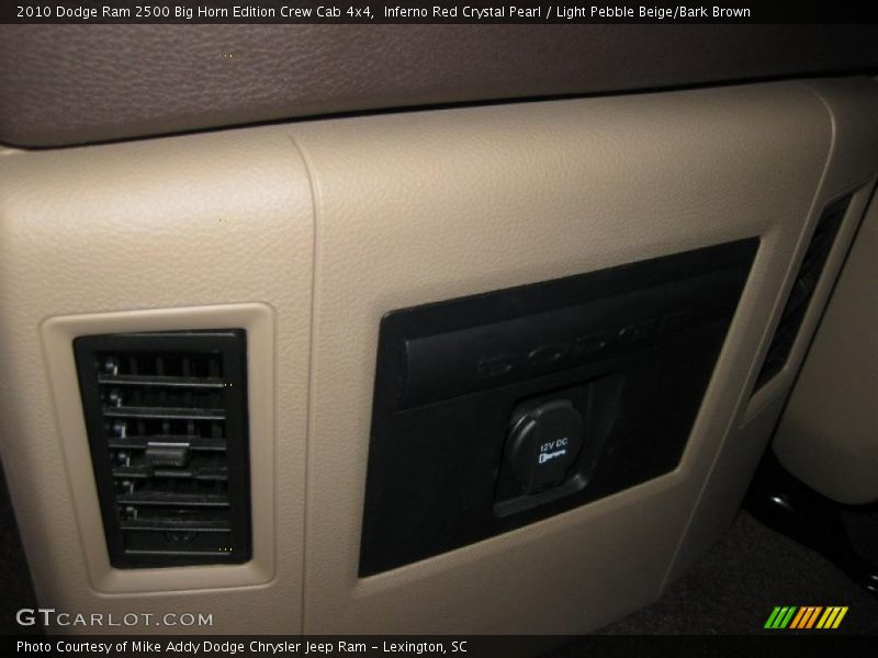 Inferno Red Crystal Pearl / Light Pebble Beige/Bark Brown 2010 Dodge Ram 2500 Big Horn Edition Crew Cab 4x4