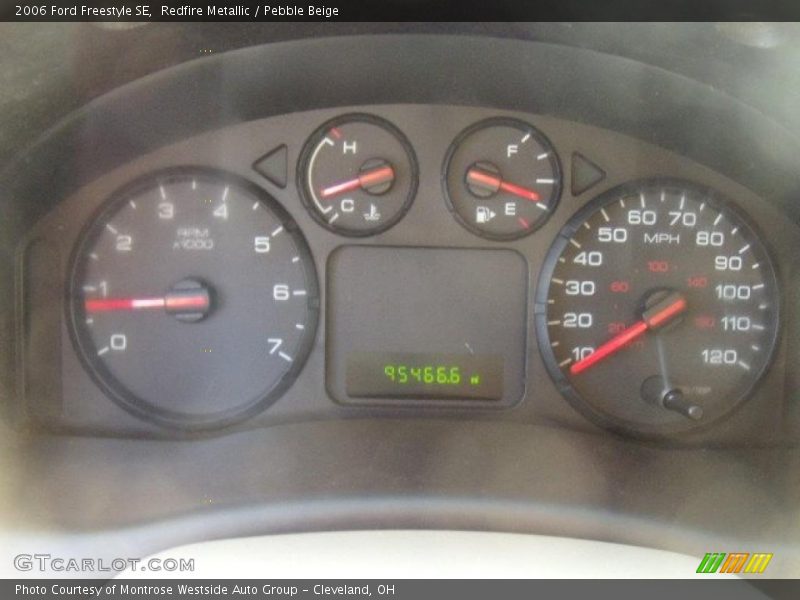 Redfire Metallic / Pebble Beige 2006 Ford Freestyle SE