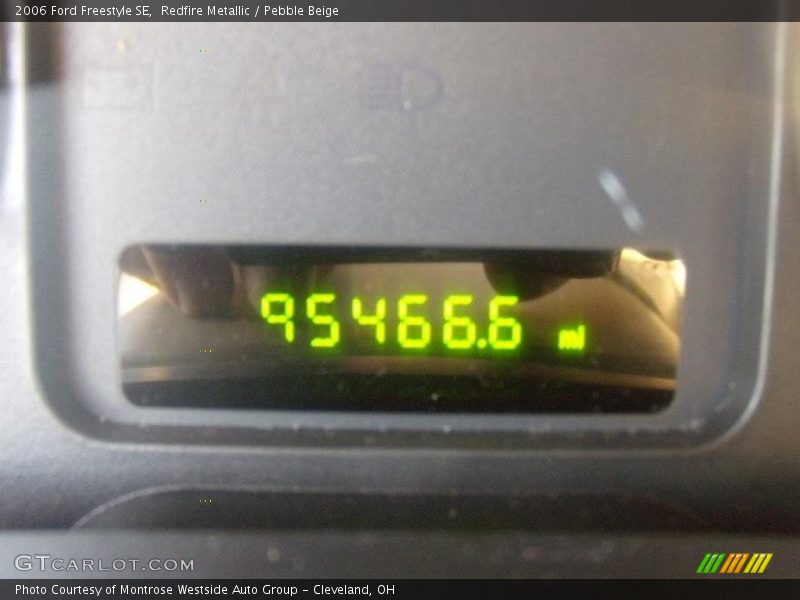 Redfire Metallic / Pebble Beige 2006 Ford Freestyle SE