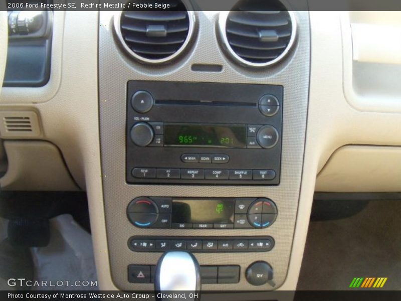 Redfire Metallic / Pebble Beige 2006 Ford Freestyle SE