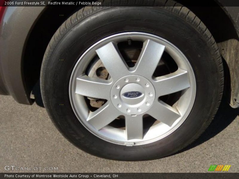 Redfire Metallic / Pebble Beige 2006 Ford Freestyle SE